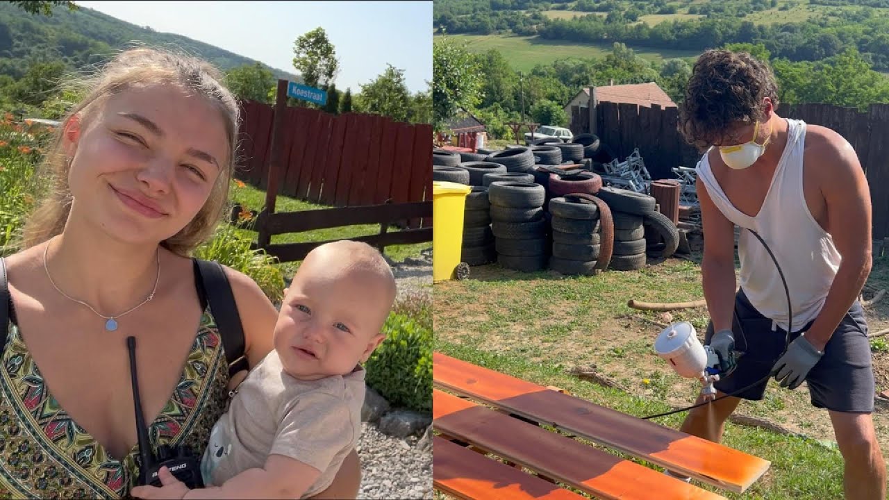 Chalet Huisje Opknappen in Hongarije! Verbouwing in Volle Gang! #13