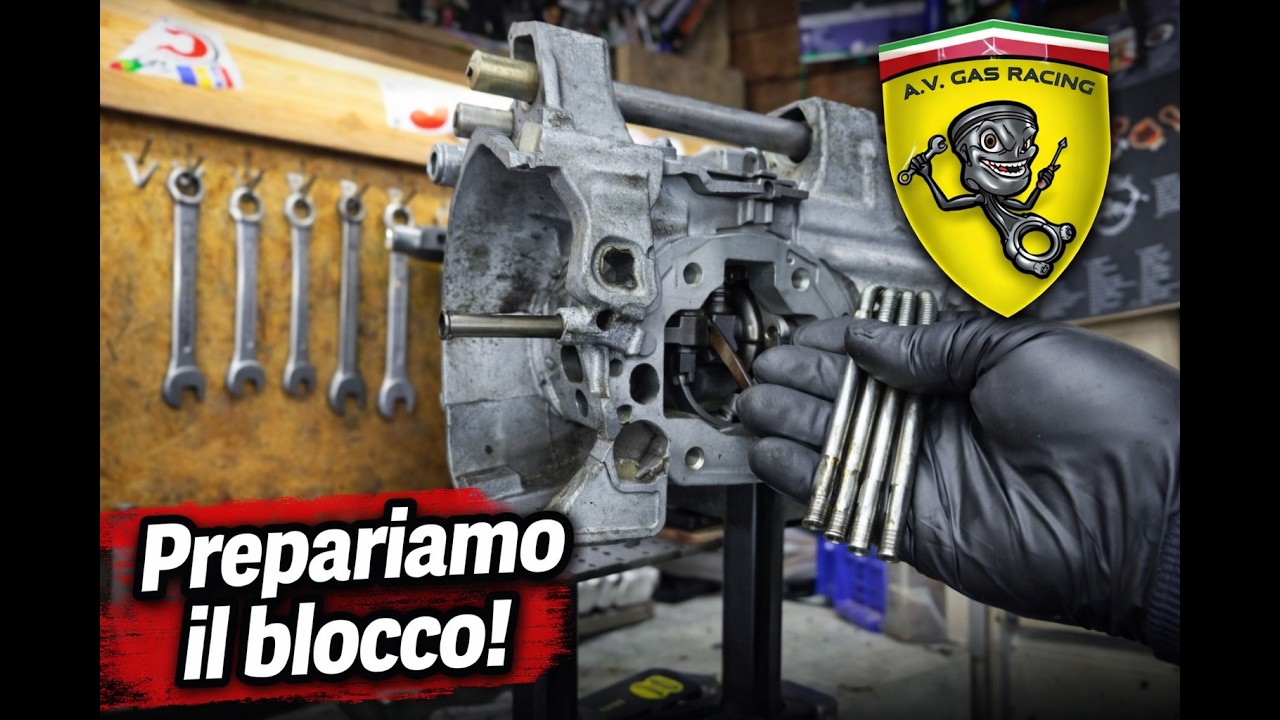 Come Cambiare cuscinetti dei Rapporti Minarelli |Elaborazione Phantom F12