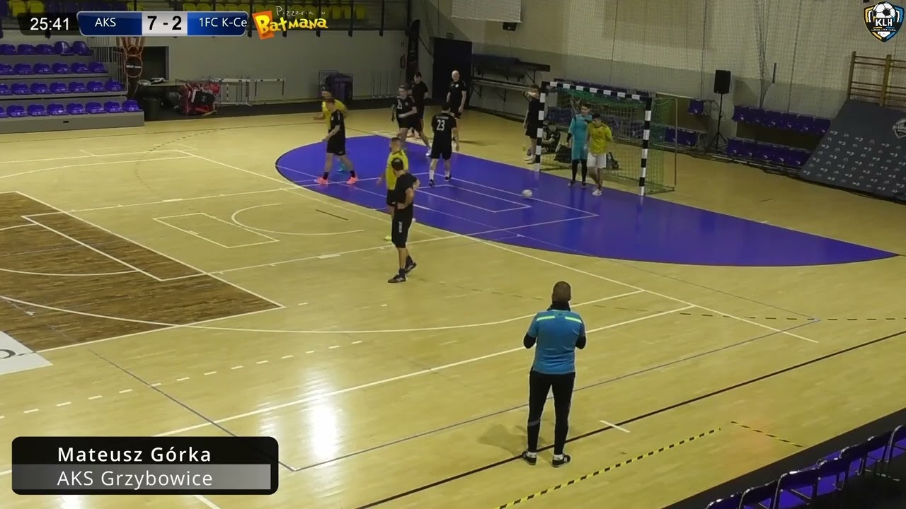 Skrót meczu 1FC Katowice vs AKS Grzybowice (7 Kolejka KLH)