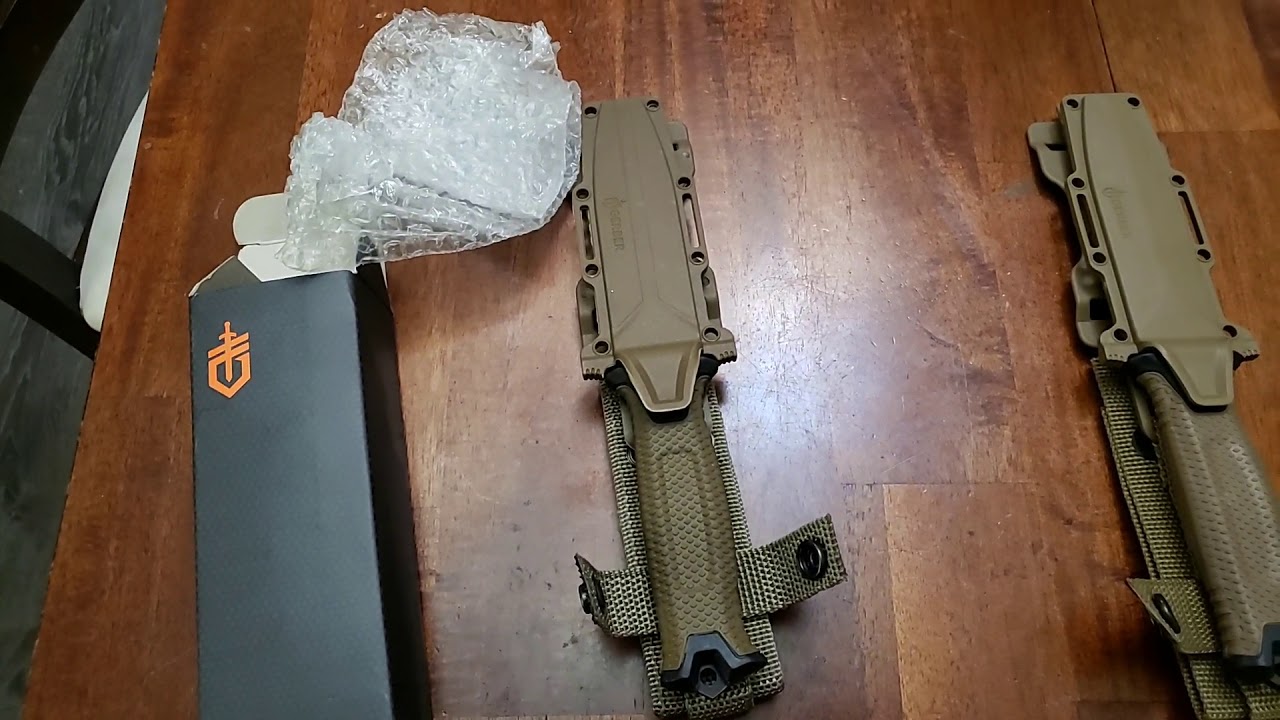 Gerber Strongarm Real vs Fake Counterfeit Knife
