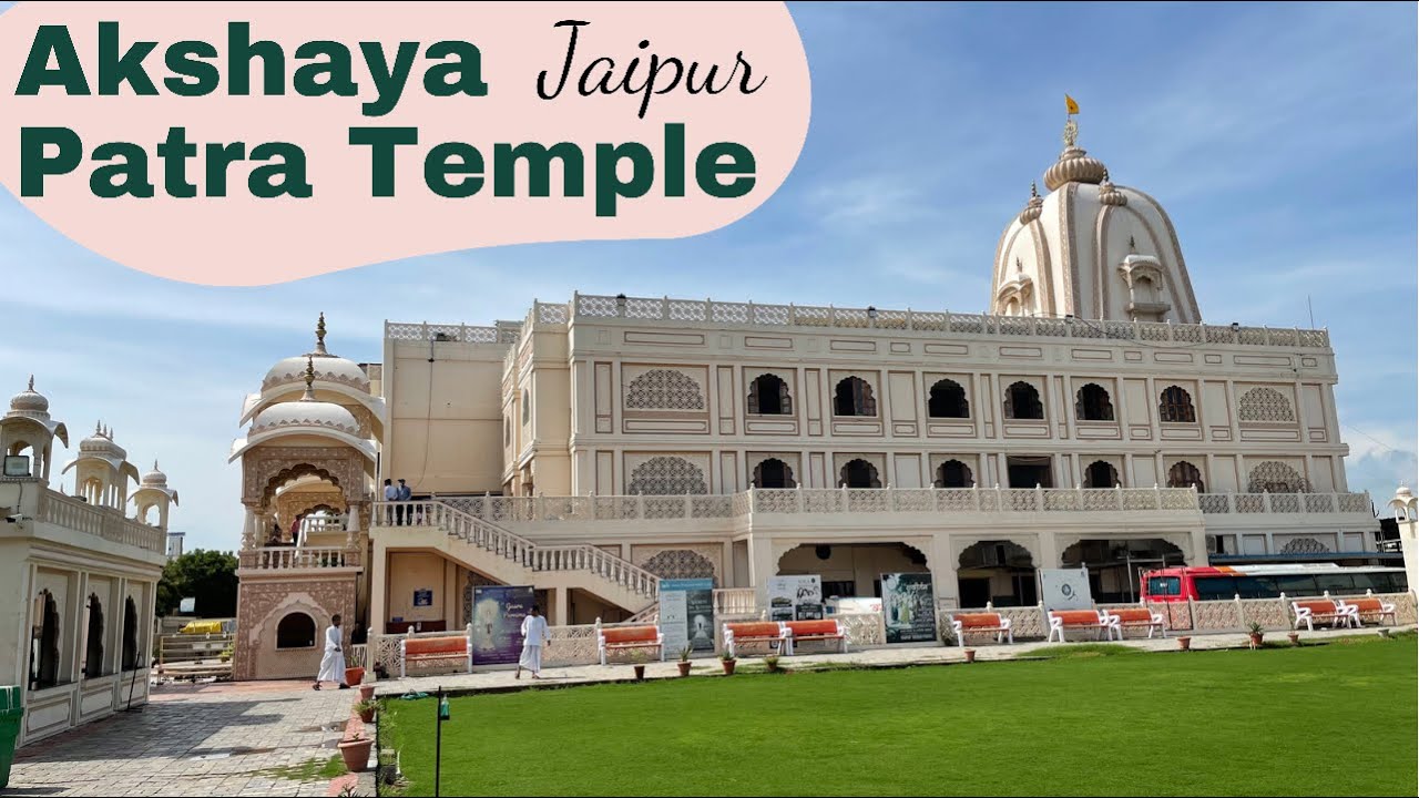 Krishna balram mandir jaipur | Complete guided tour of temple | Akshaya patra mandir jaipur