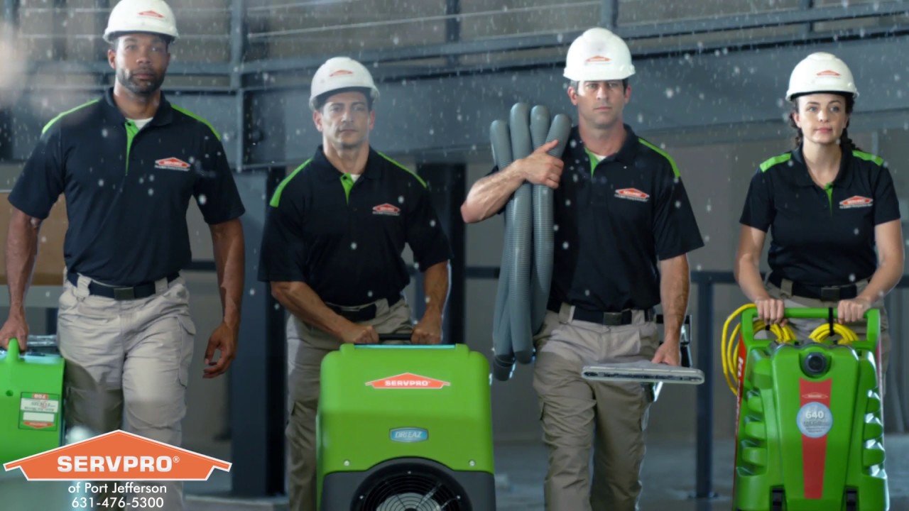 SERVPRO Commercial Water Damage Restoration | SERVPRO of Port Jefferson