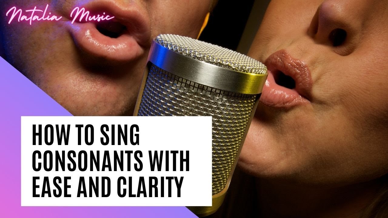 Voice Teacher Explains How to Sing Consonants with Ease and Clarity