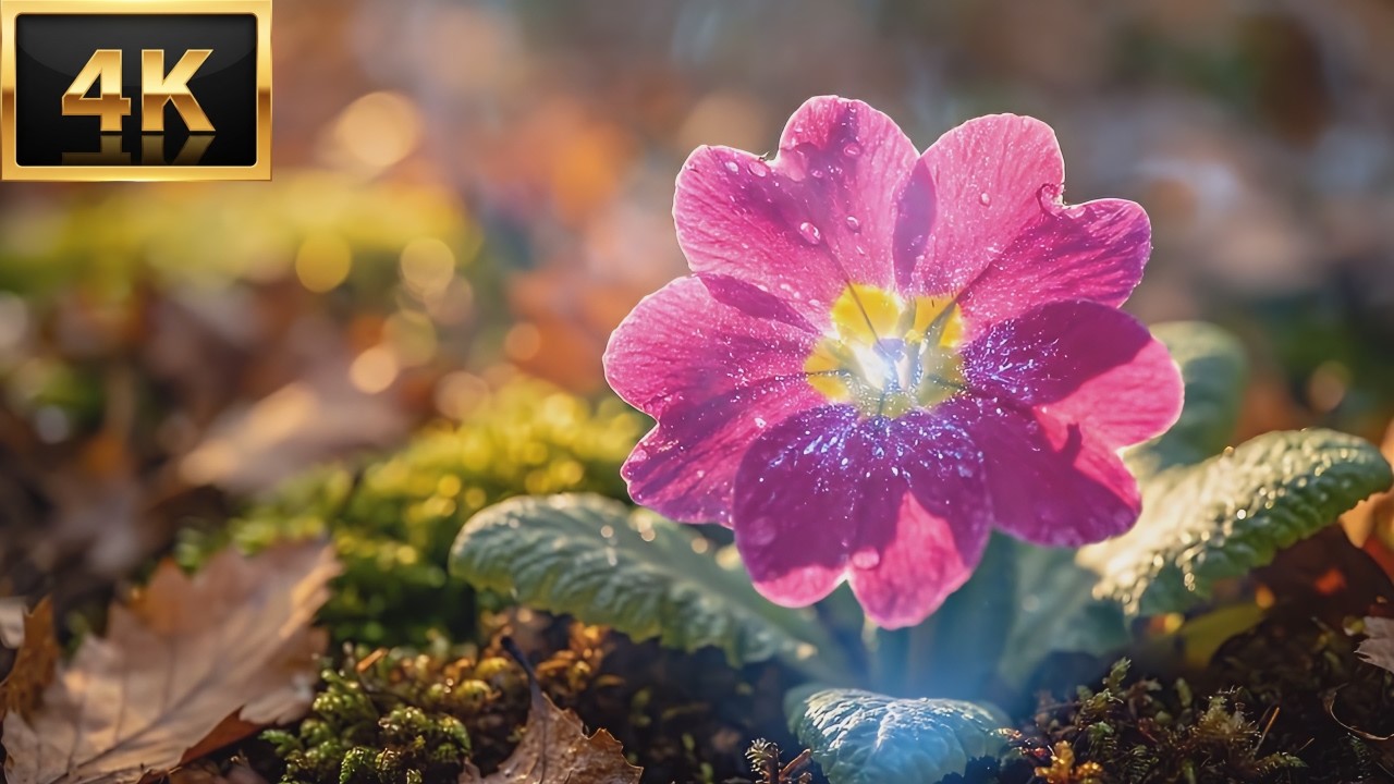 Cinematic Nature Close-Up in 4K | Relaxing Macro Footage — Serenity Series #12