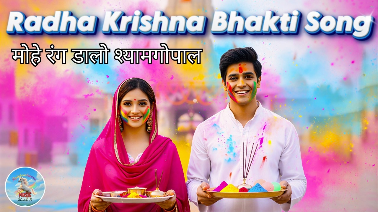Latest Holi Song 2026 I Radha Krishna Bhakti Song I Holi Track I Mohe Rang Dalo Shyam Gopal #holi
