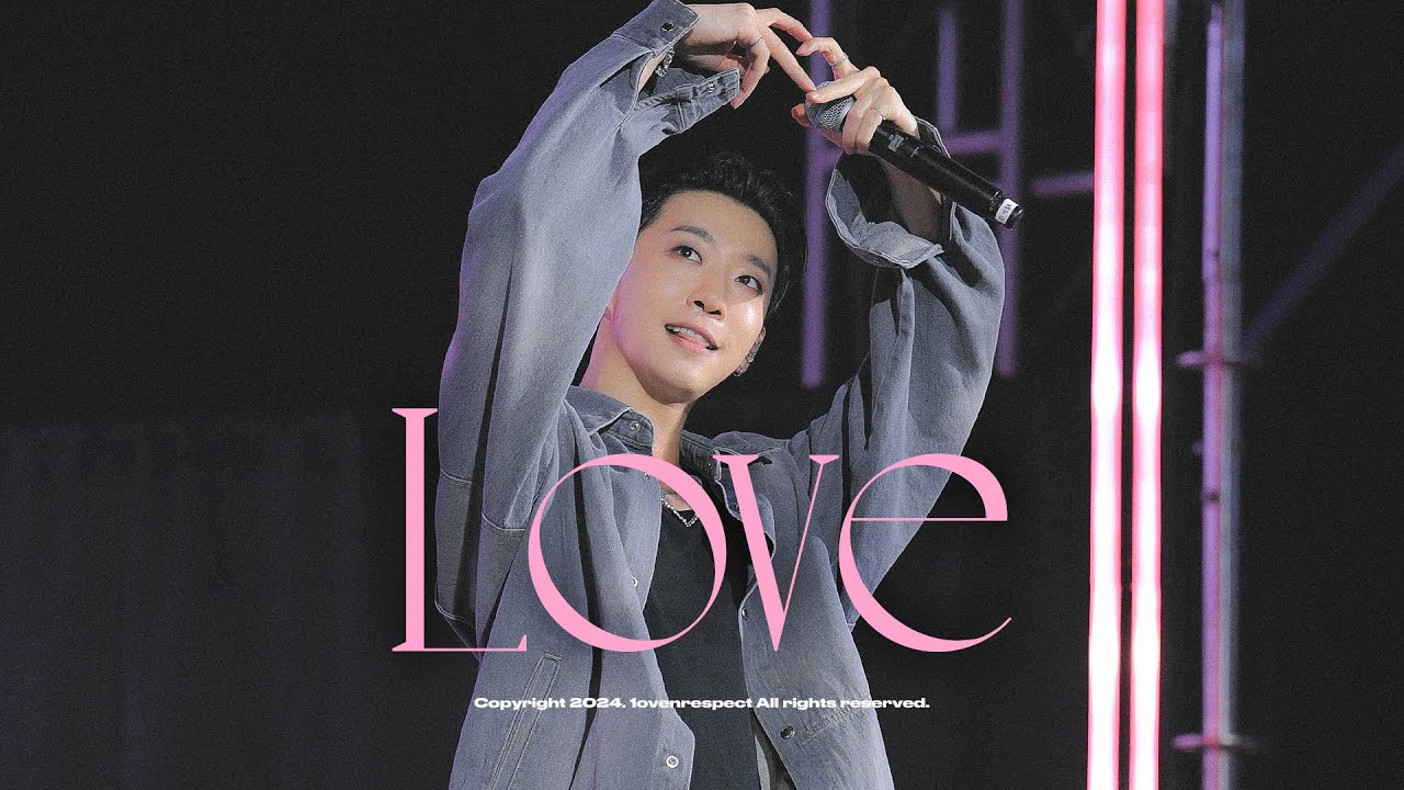 [4K] 240818 THE LAST FAN-CON [CURTAIN CALL] 'Love' 방용국 직캠 (B.A.P BANG YONGGUK FANCAM)