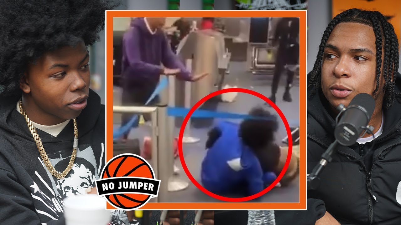 BLOODIE & DudeyLo on Fighting Kyle Richh & Jenn Carter at The Airport