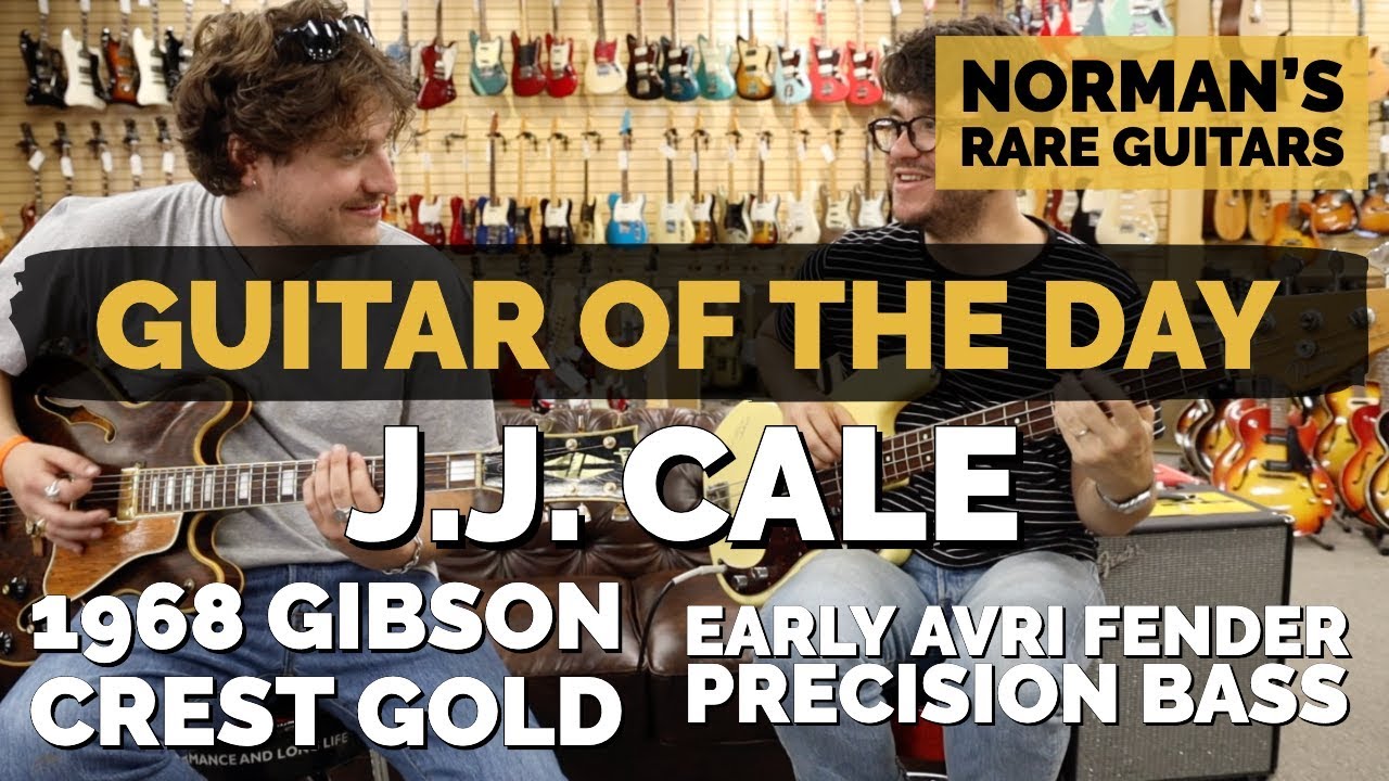 Guitar of the Day: Early AVRI Fender Precision Bass & 1968 Gibson Crest Gold | Norman's Rare Guitars