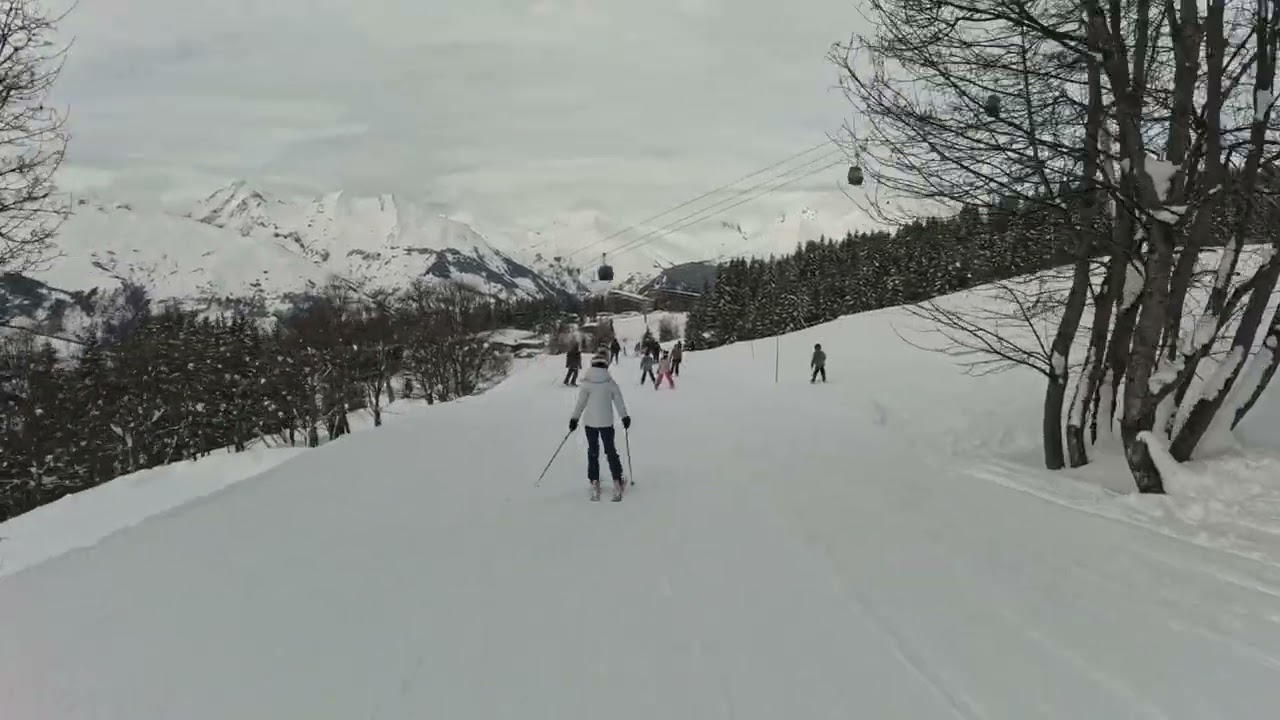 Ski Sean les arcs 1800