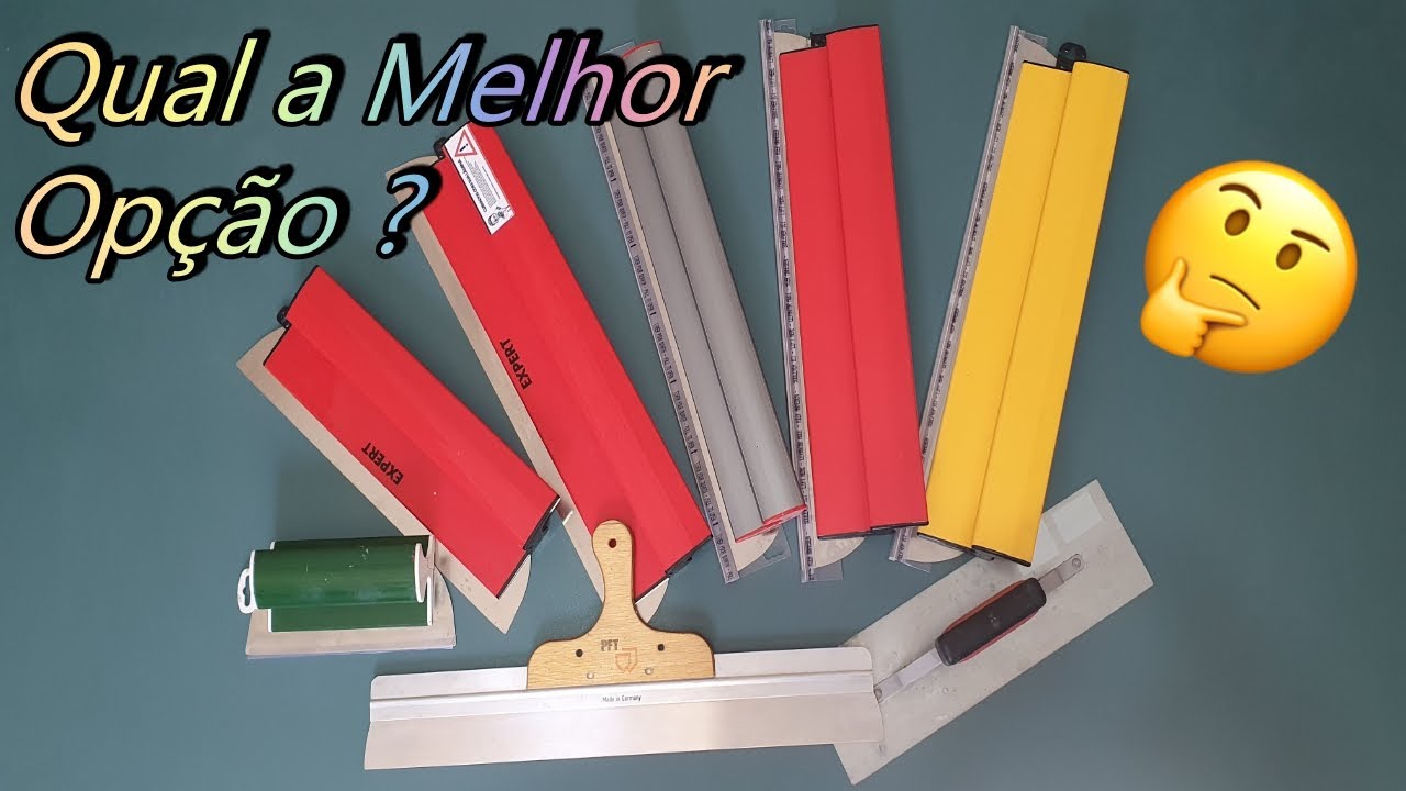 DESEMPENADEIRAS PARA A BASE DO EFEITO MÁRMORE