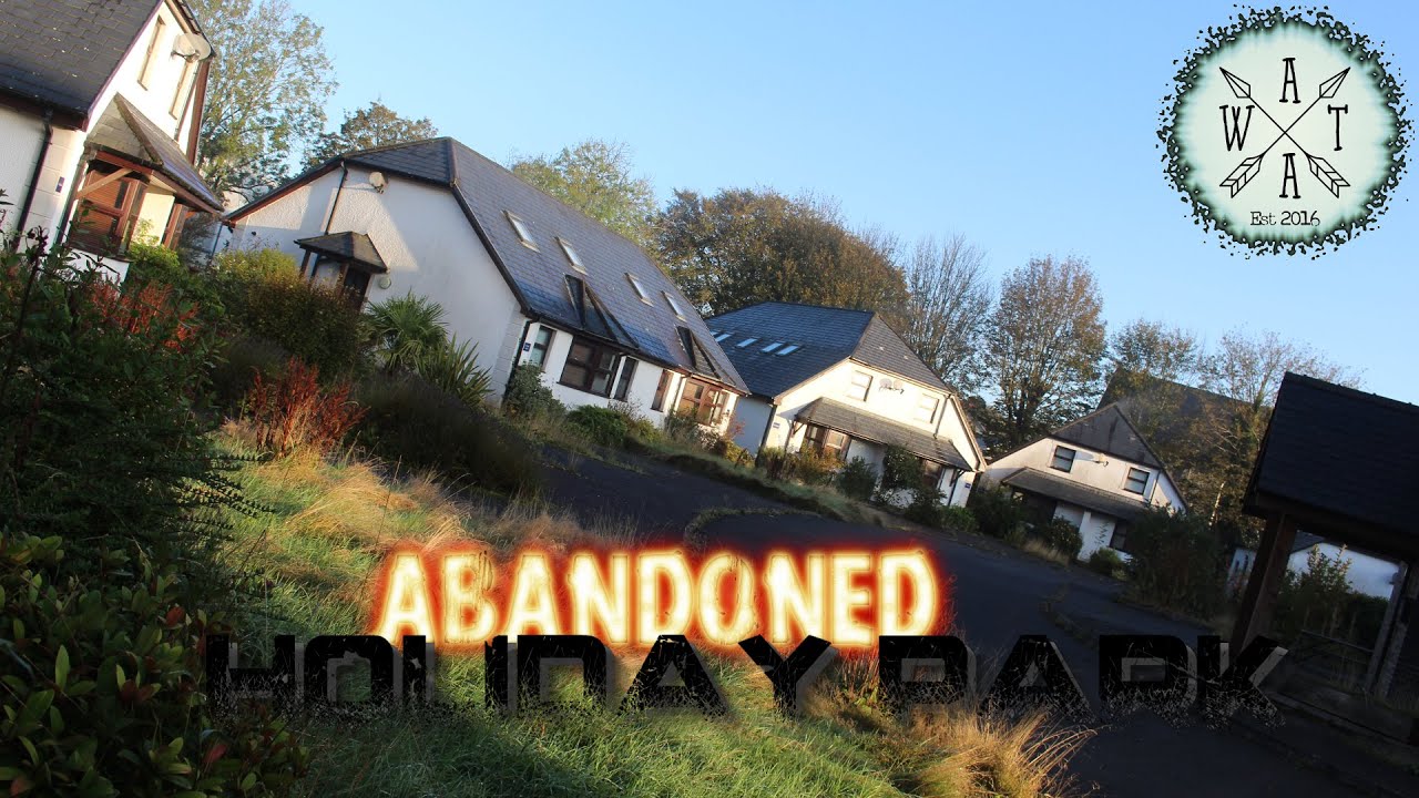 Abandoned Holiday Park - WE GOT INSIDE!