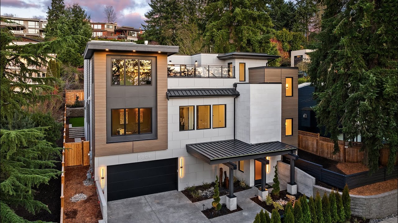 What $5.2M Buys You in Kirkland | Brand New Luxury Home with Lake Views