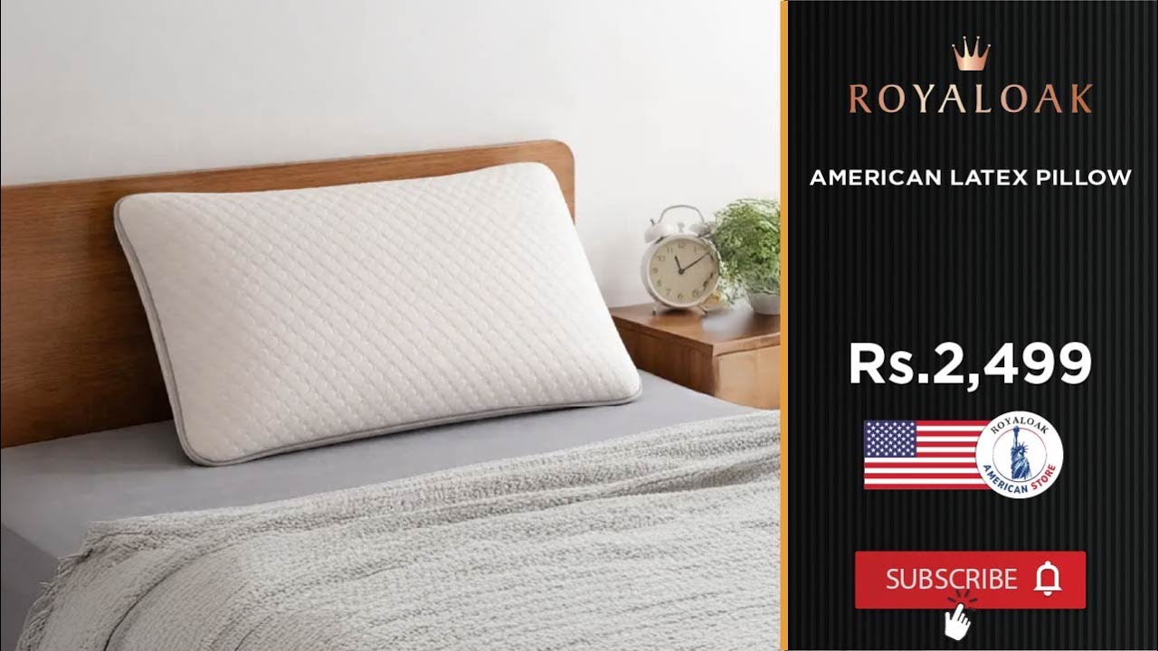 Royaloak American Latex Pillow