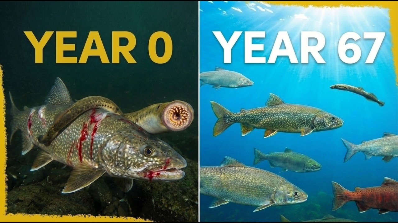 2 Million Sea Lampreys Invaded the Great Lakes: The 67-Year Battle to Eradicate Them