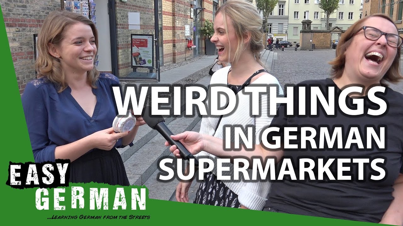 13 weird things in German supermarkets | Easy German 262