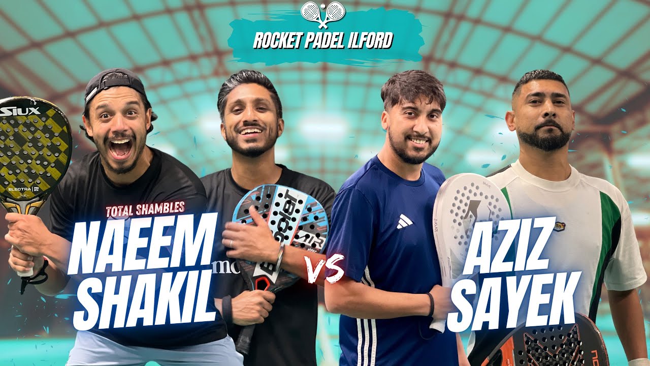 PADEL | Naeem/Shakil vs Aziz/Sayek | Shakil/Aziz vs Naeem/Sayek | Highlights