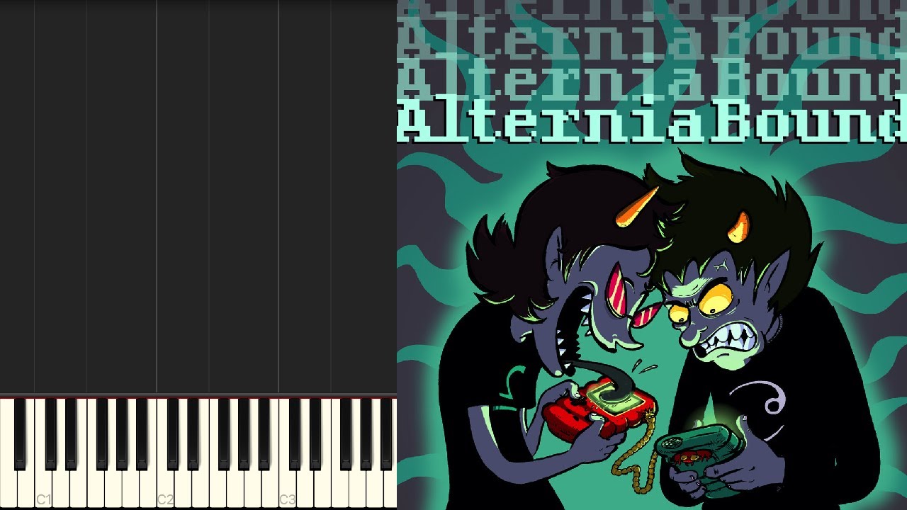 Homestuck | Eridan's Theme [AlterniaBound Album] Synthesia