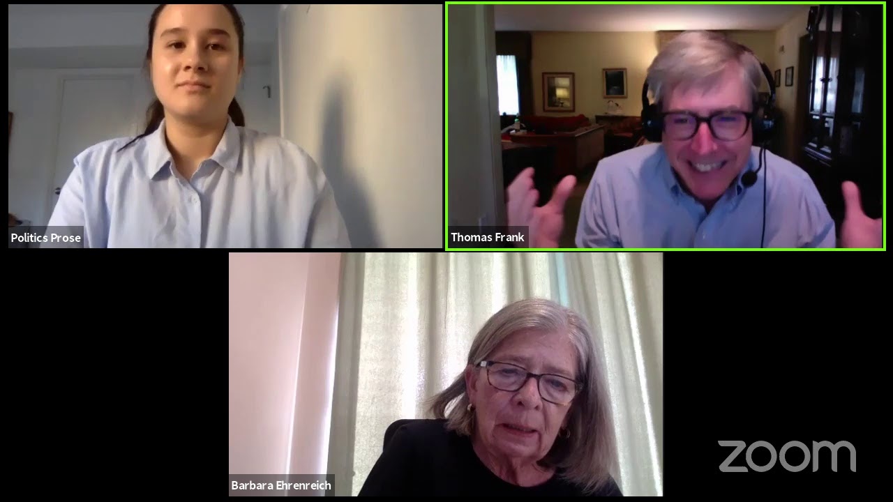P&P Live! Thomas Frank | THE PEOPLE, NO with Barbara Ehrenreich