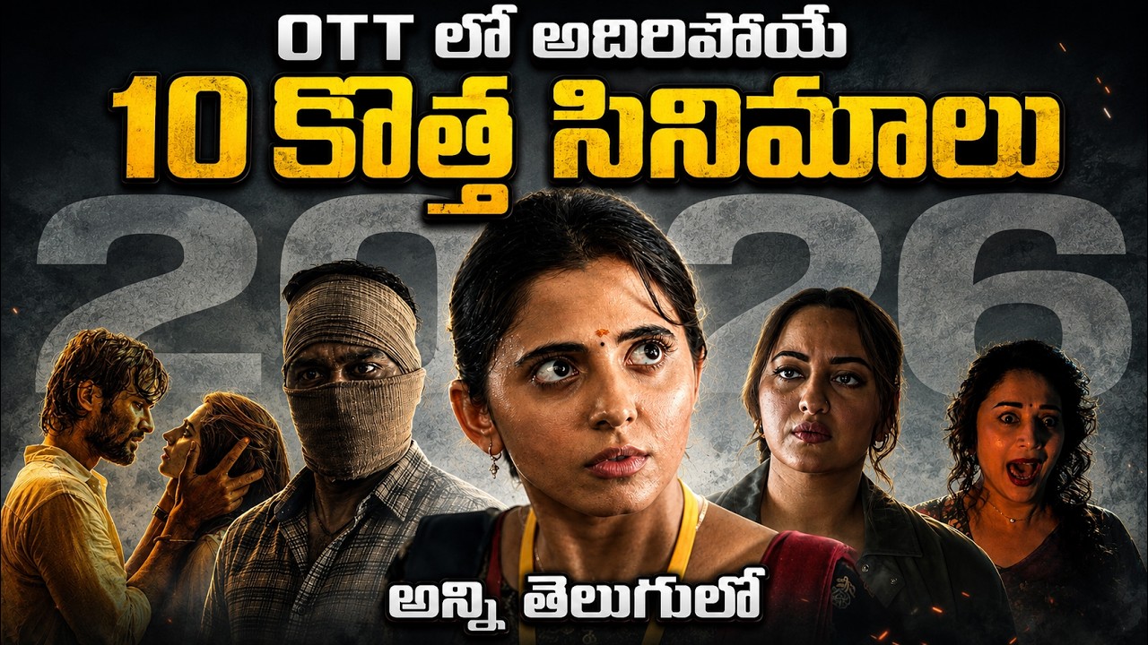 10 Best Recent OTT Movies You Should Watch In Telugu | Prime Video, Netflix, Sonyliv, Jiohotstar