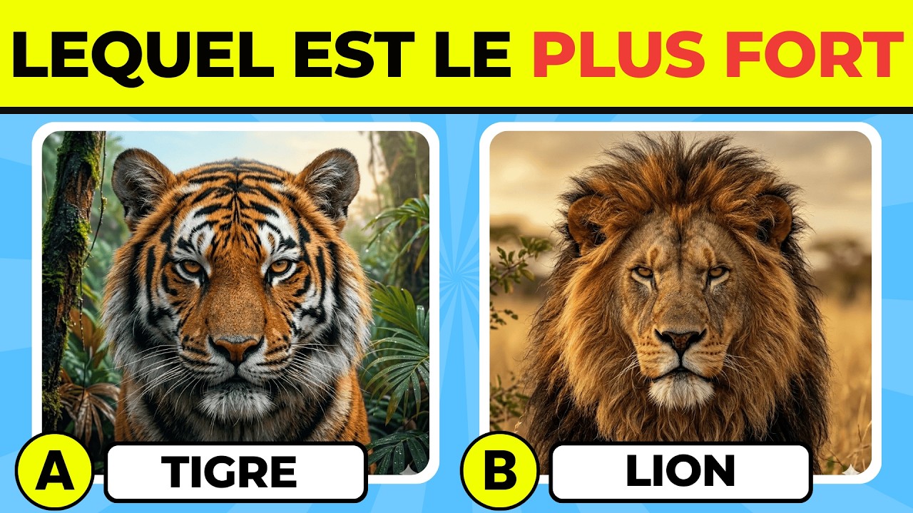 À Quel Point Connaissez-Vous Les Animaux ? 🐯🦁🦊 Quiz De Culture Générale | LeCoq Quiz