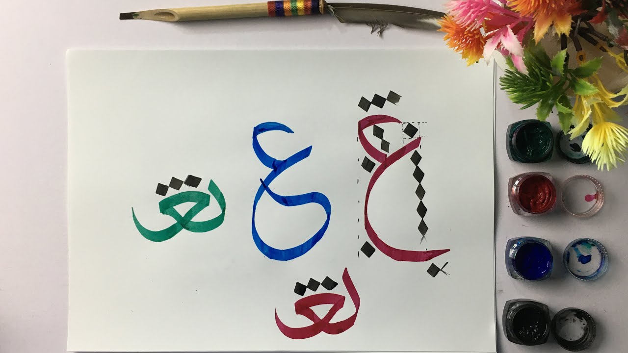 #18- How to write Ain and its Connections in Sulus Script | Urdu/Hindi
