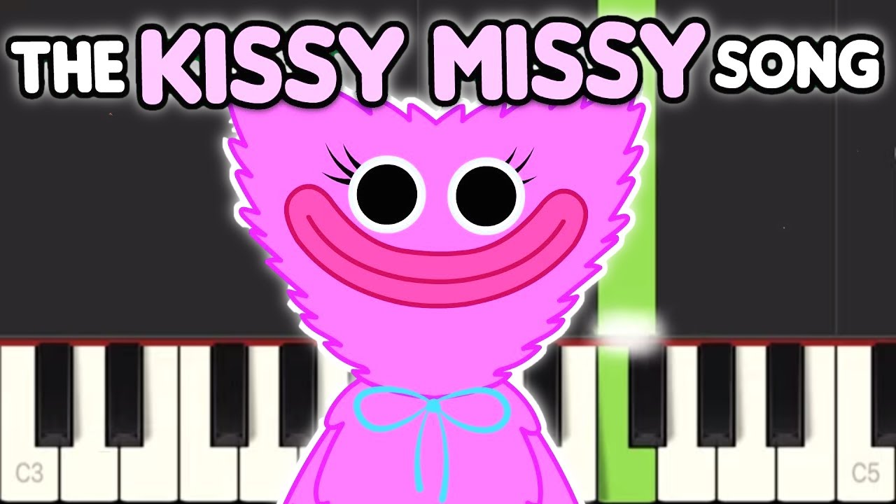The Kissy Missy Song - EASY Piano Tutorial