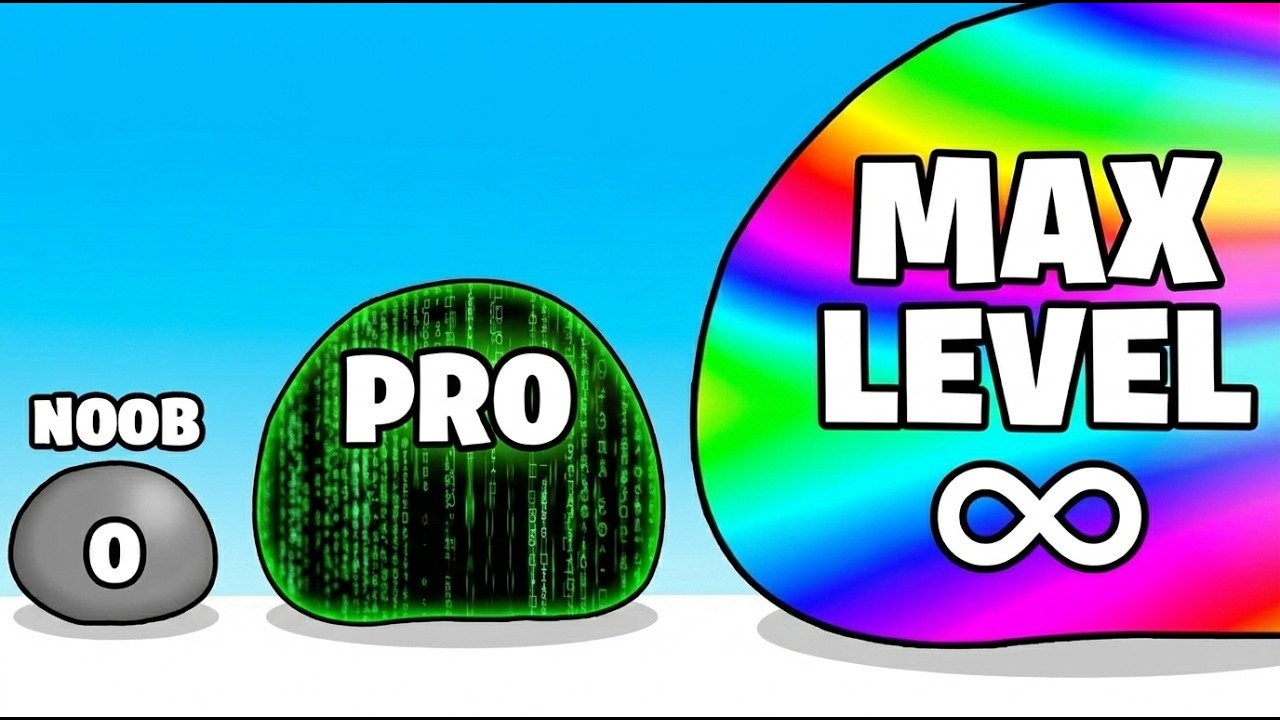 Наращиваем максимальное количество сгустков и шариков! Blob Merge 3D против Digs and Balls 2048