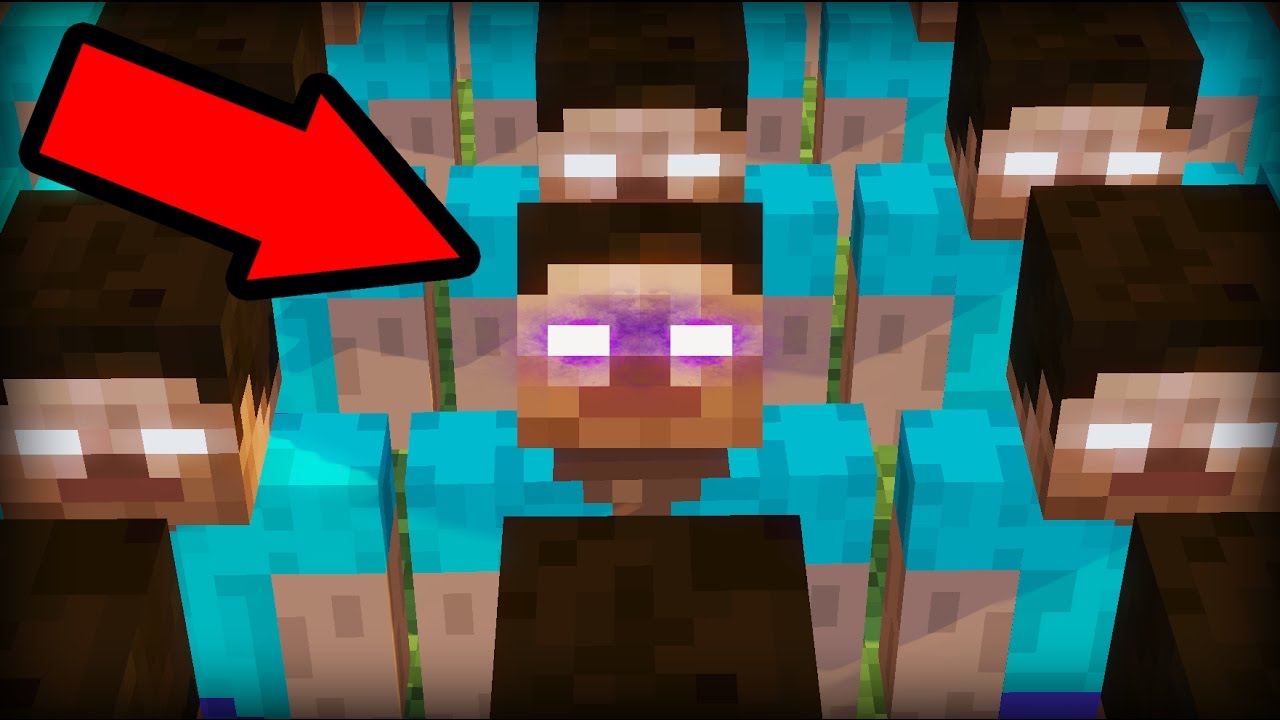 JE SUIS HEROBRINE ! | Cache cache Minecraft