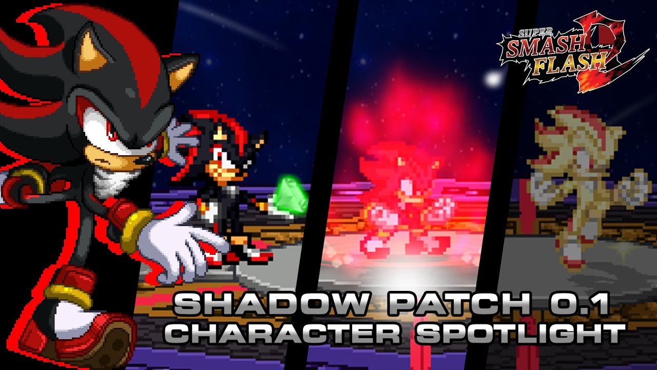SSF2 MODS: SHADOW V2 PATCH 0.1 + CHARACTER SPOTLIGHT (DOWNLOAD)