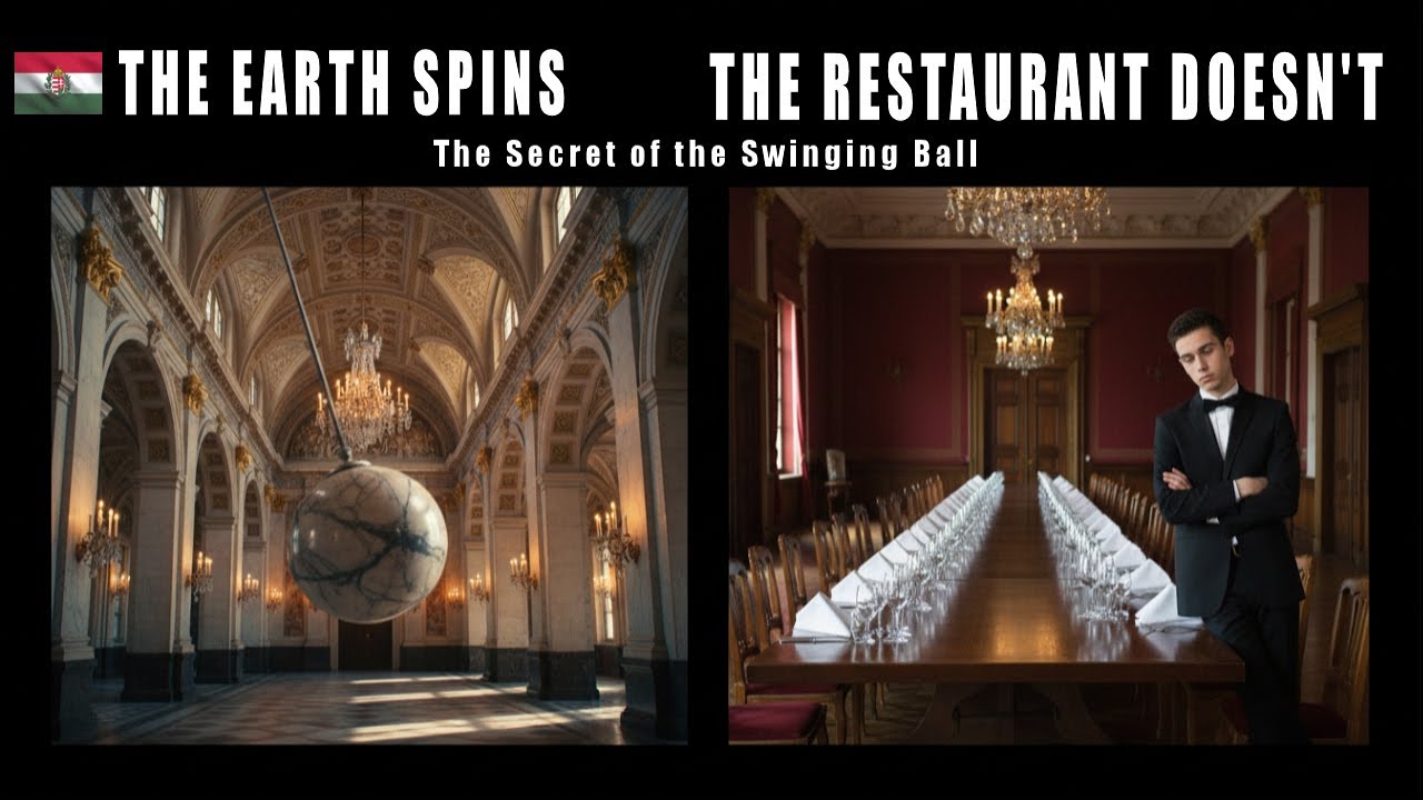 🇭🇺 Hungary's Secret Castle  Proves the Earth Spins (But Its Restaurant Doesn't)