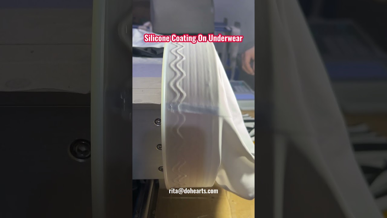 how the silicone put on underwear,automatic silicone coating machine on underwear,briefs,underpants