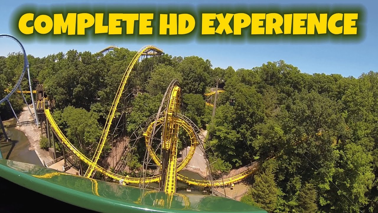 The Loch Ness Monster On-ride (Complete HD Experience) Busch Gardens Williamsburg