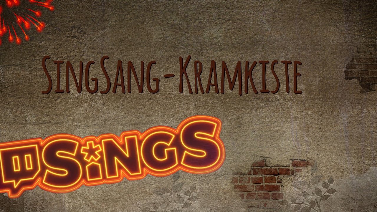 SingSang-KramKiste/19 ▶ LARA LOFT / 🤩 SINGSANG IM STEHEN 🤩 / Twitch Sings - Karaoke
