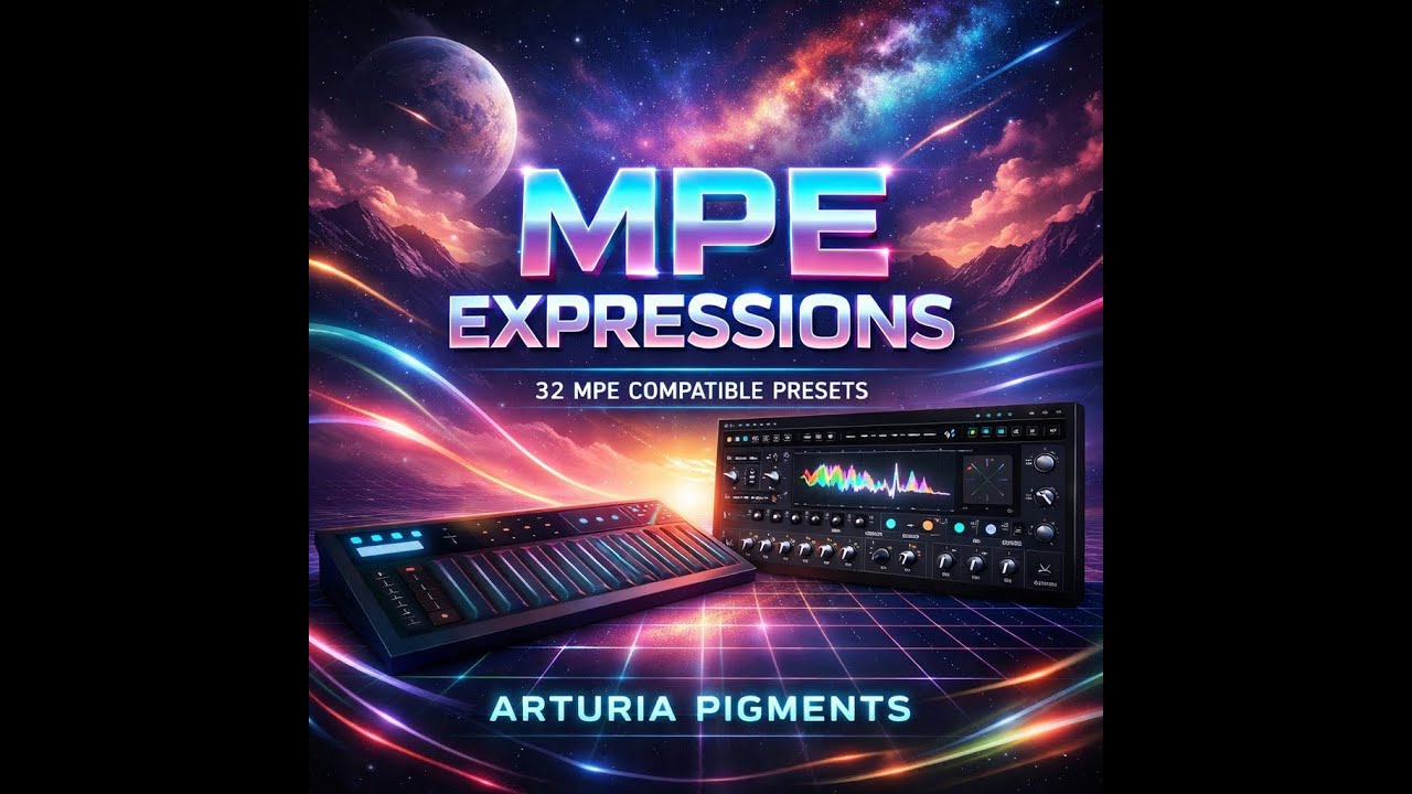 Arturia Pigments MPE Expressions by Marc Barnes