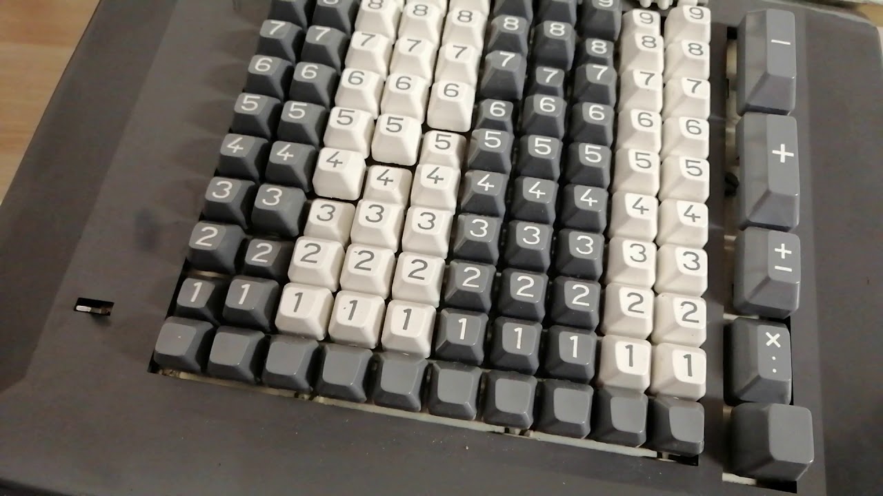 NISA PK5 - Demonstration Calculator Rechenmaschine