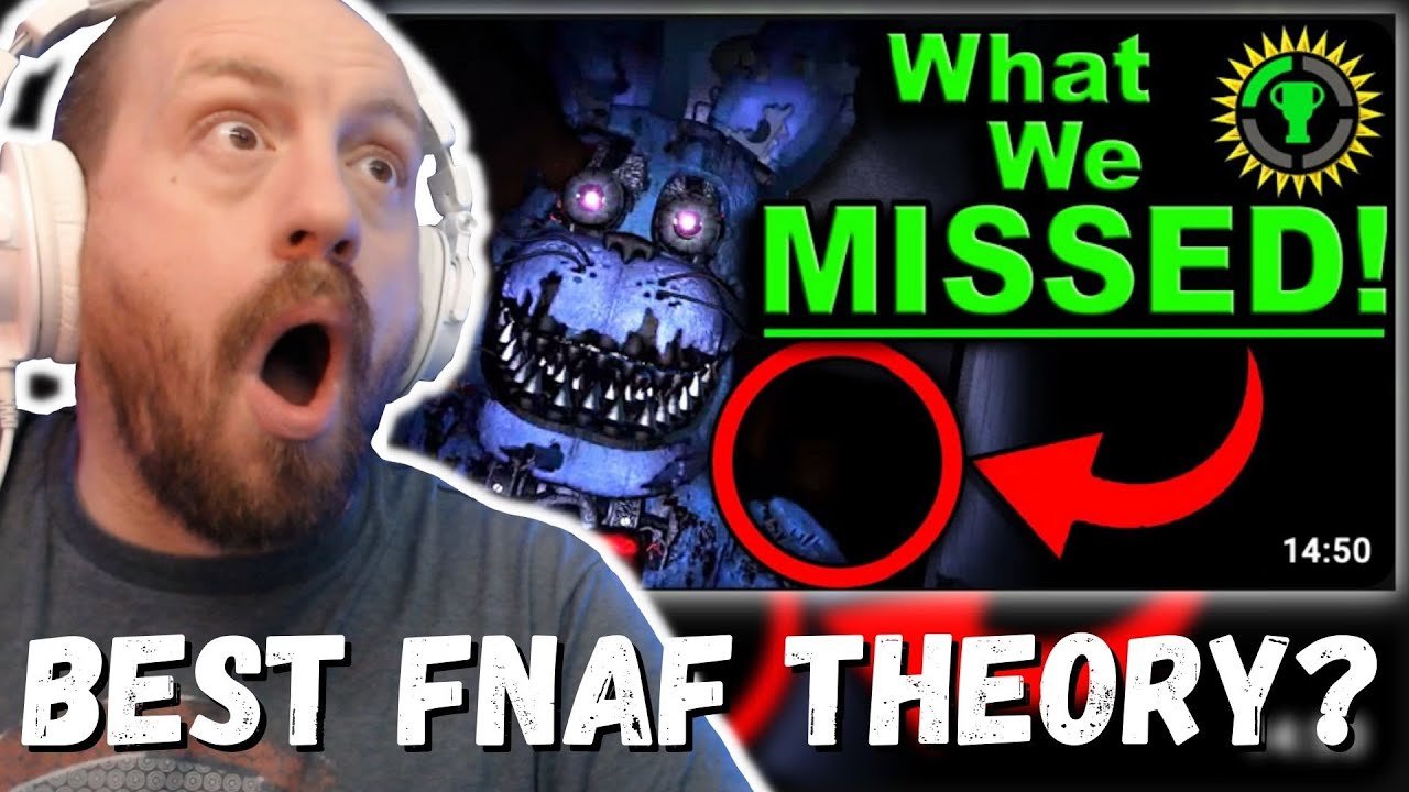 FNAF WAS SOLVED! Game Theory: FNAF, The Clue that SOLVES Five Nights at Freddy's! (REACTION!)