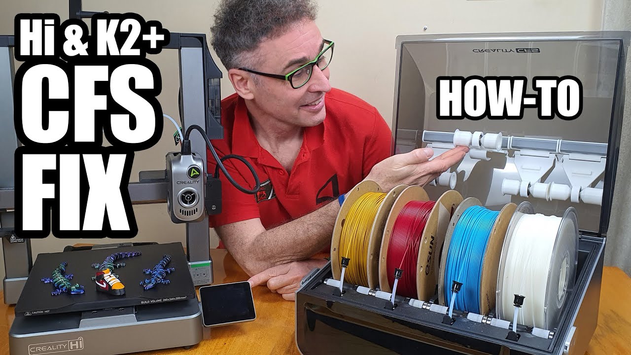 Creality CFS Mod: Fix Spool Issues with THIS 3D Printed Upgrade! (K2 Plus & Hi Combo)