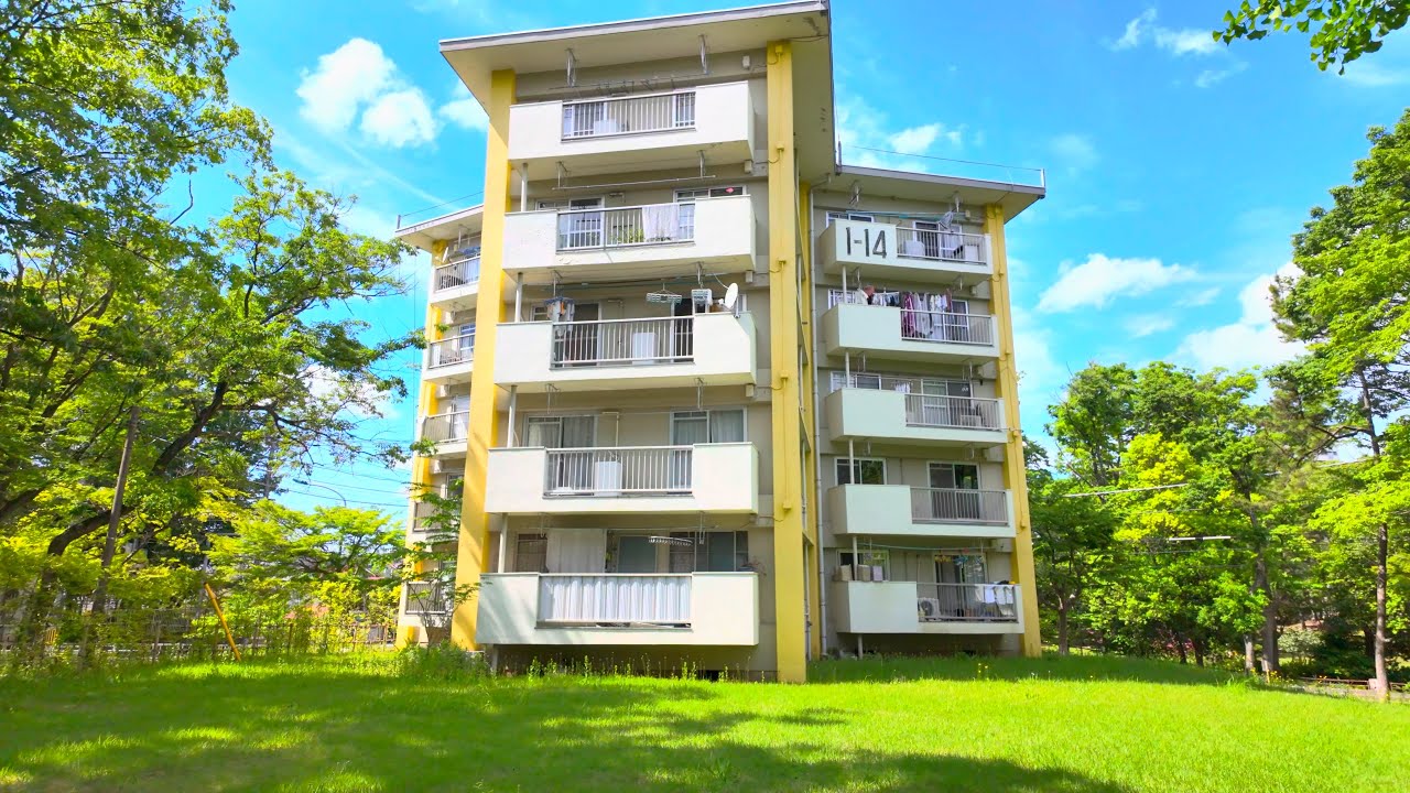 Walking Tokiwadaira Danchi |60s Residential Area 4K HDR
