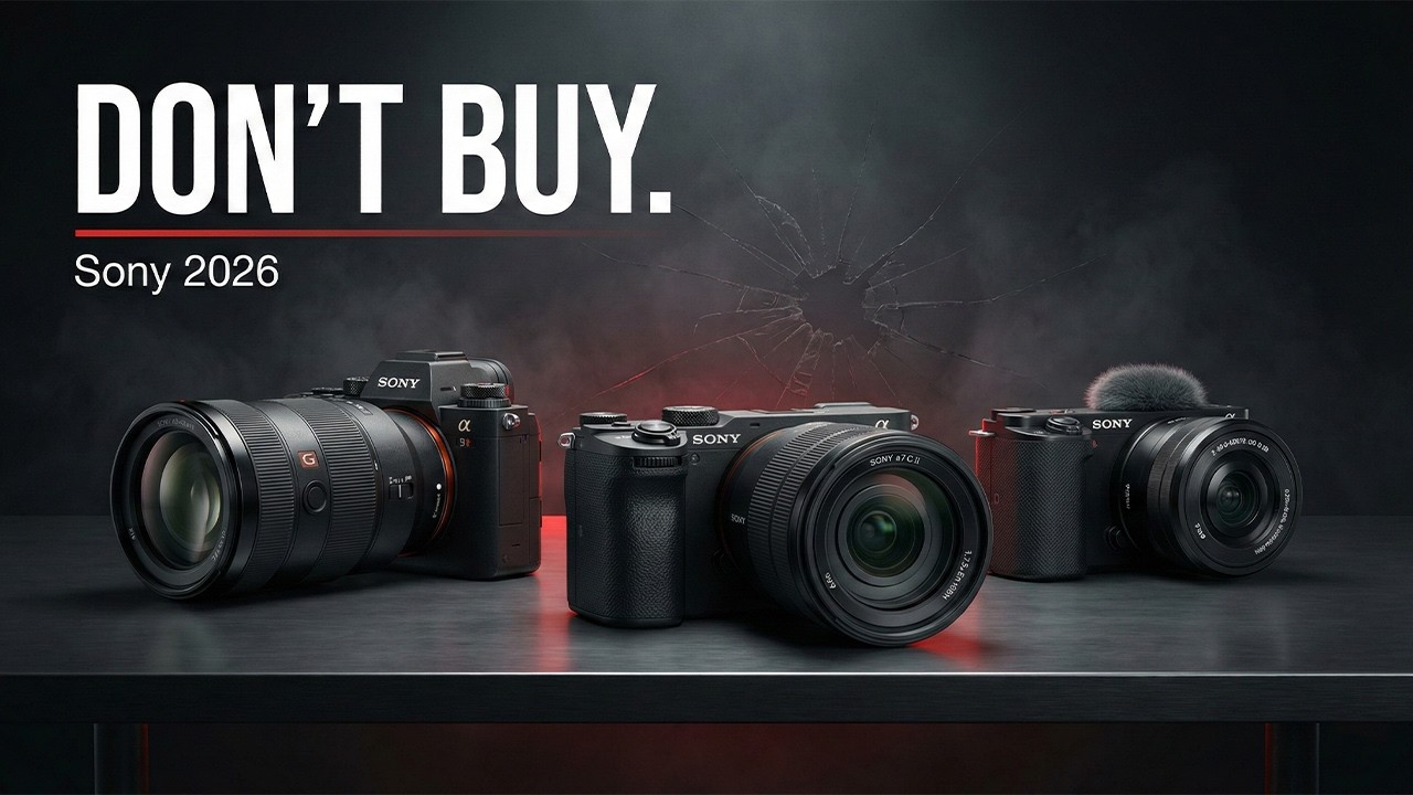3 фотоаппарата Sony, о покупке которых вы ПОЖАЛЕЕТЕ в 2026 году!