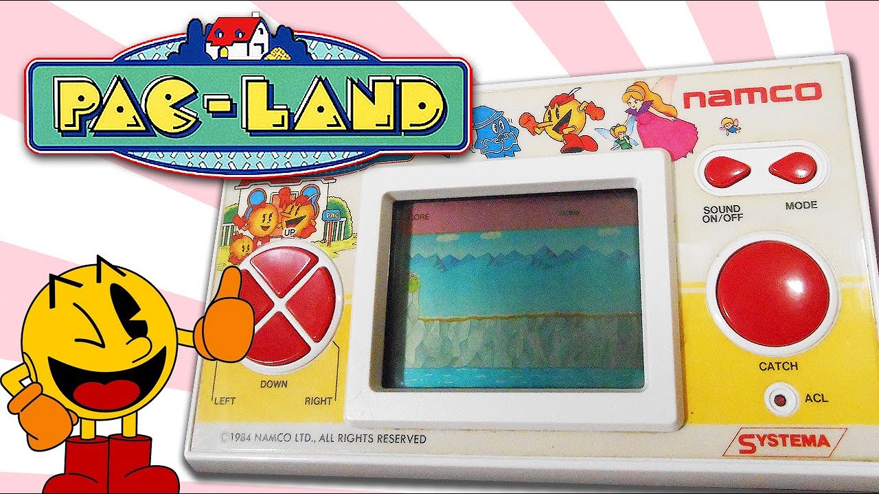 EL JUEGO DE PAC-LAND OLVIDADO! I Namco Pac Land LCD