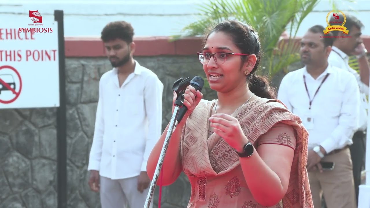 77th Republic Day celebration at Symbiosis