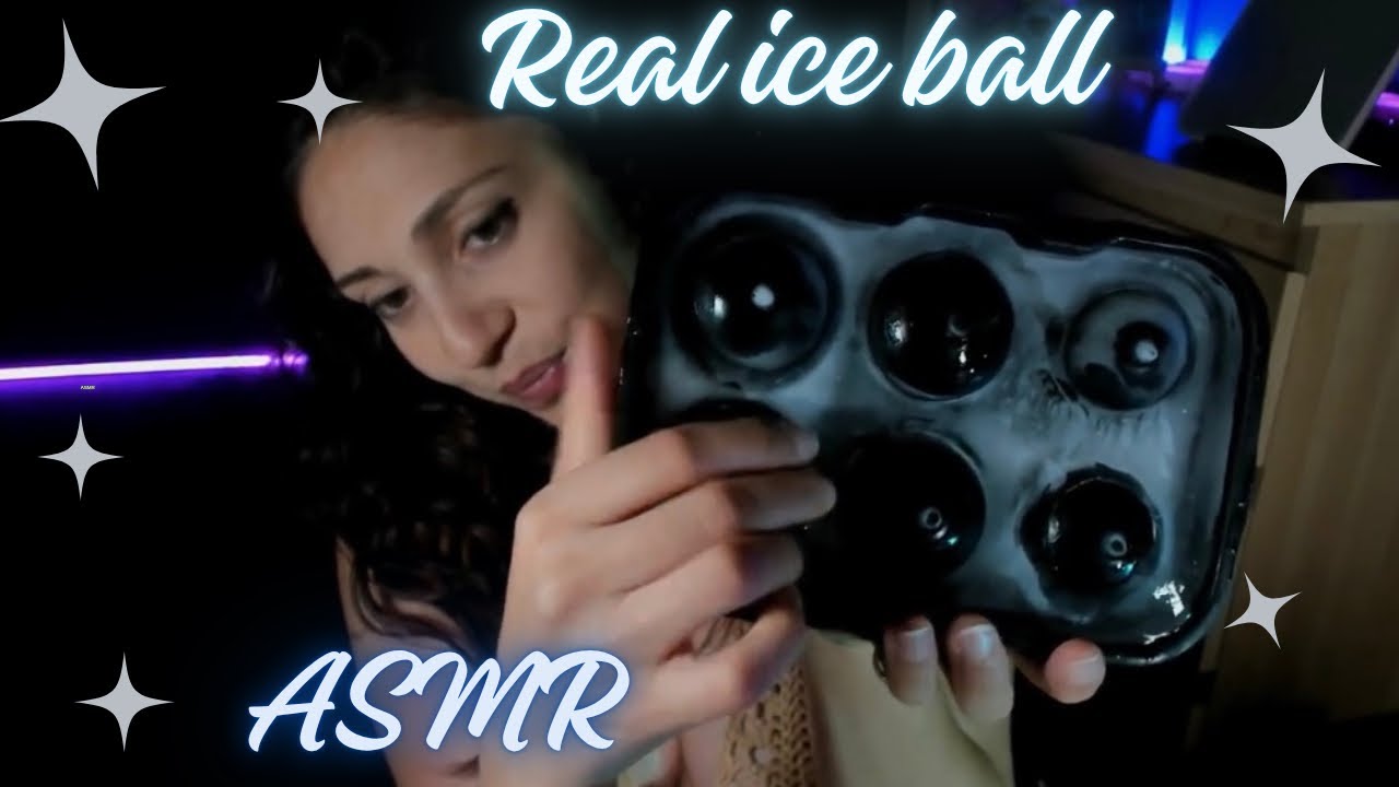 ❄️Rinfrescati ASMR: Il Suono delle vere Sfere di Ghiaccio per Combattere il Caldo!🏔️