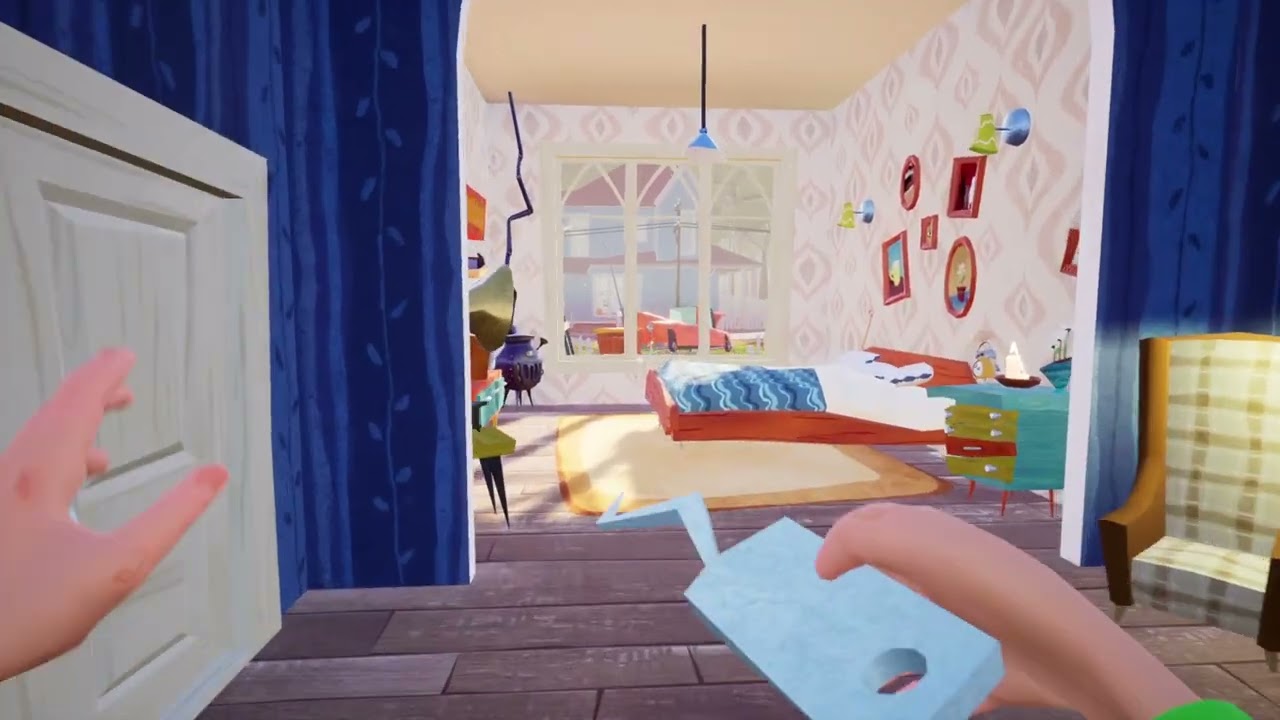 Hello Neighbor Playtrough (First half of Act 1)