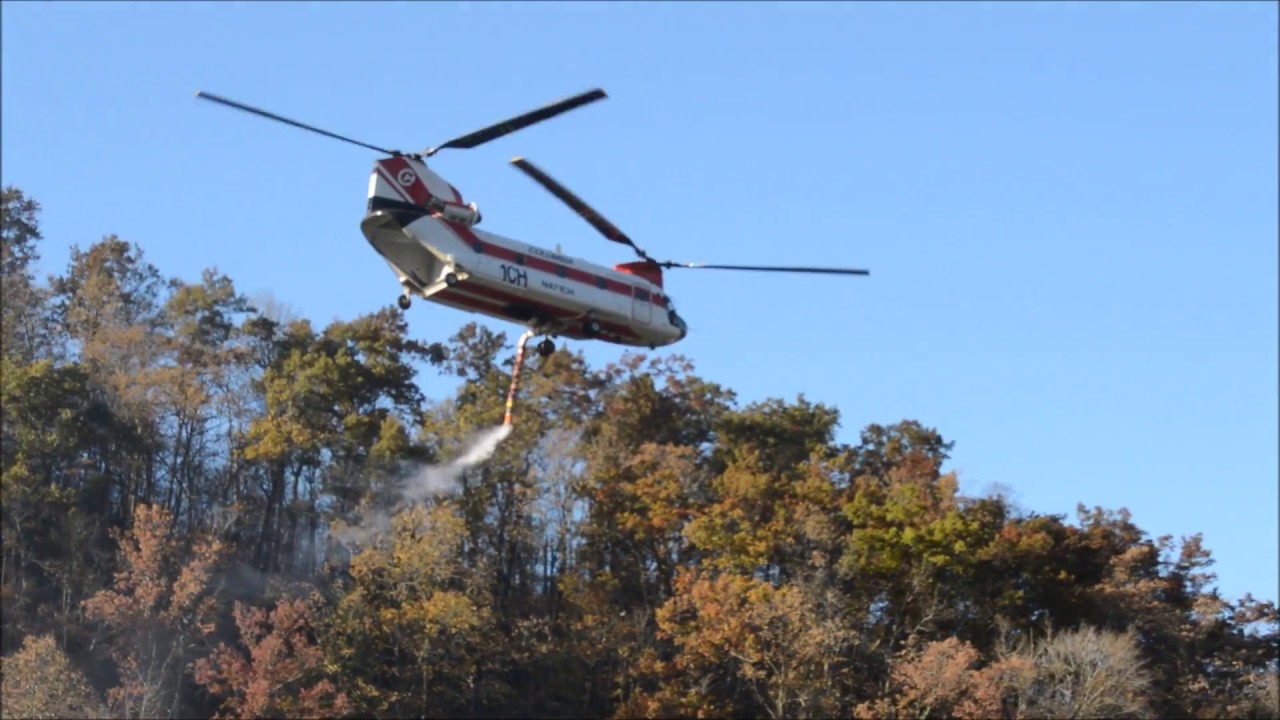 Columbia Model 234 Chinook Fire Suppression-Jenkins Ky Nov.2016