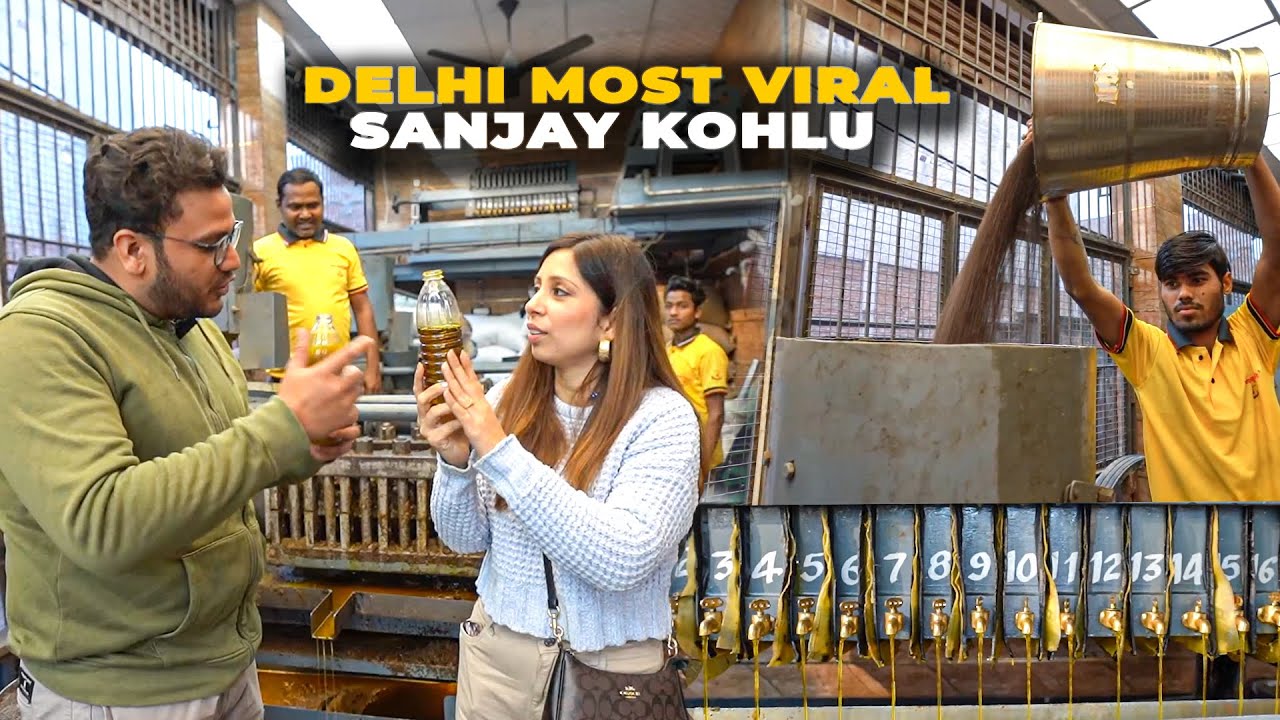 East Delhi Most Viral Sanjay Kohlu ka Pure Mustard Fresh Oil Factory In Brahmapuri