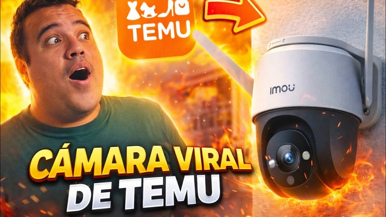 Probé la cámara MÁS VIRAL de TEMU 😱 ¿Vale la pena o es una estafa? Imou Cruiser 