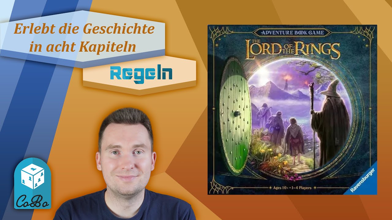 Herr der Ringe: Adventure Book - Die Grundregeln des Spiels im Überblick erklärt - Deutsch - 4K