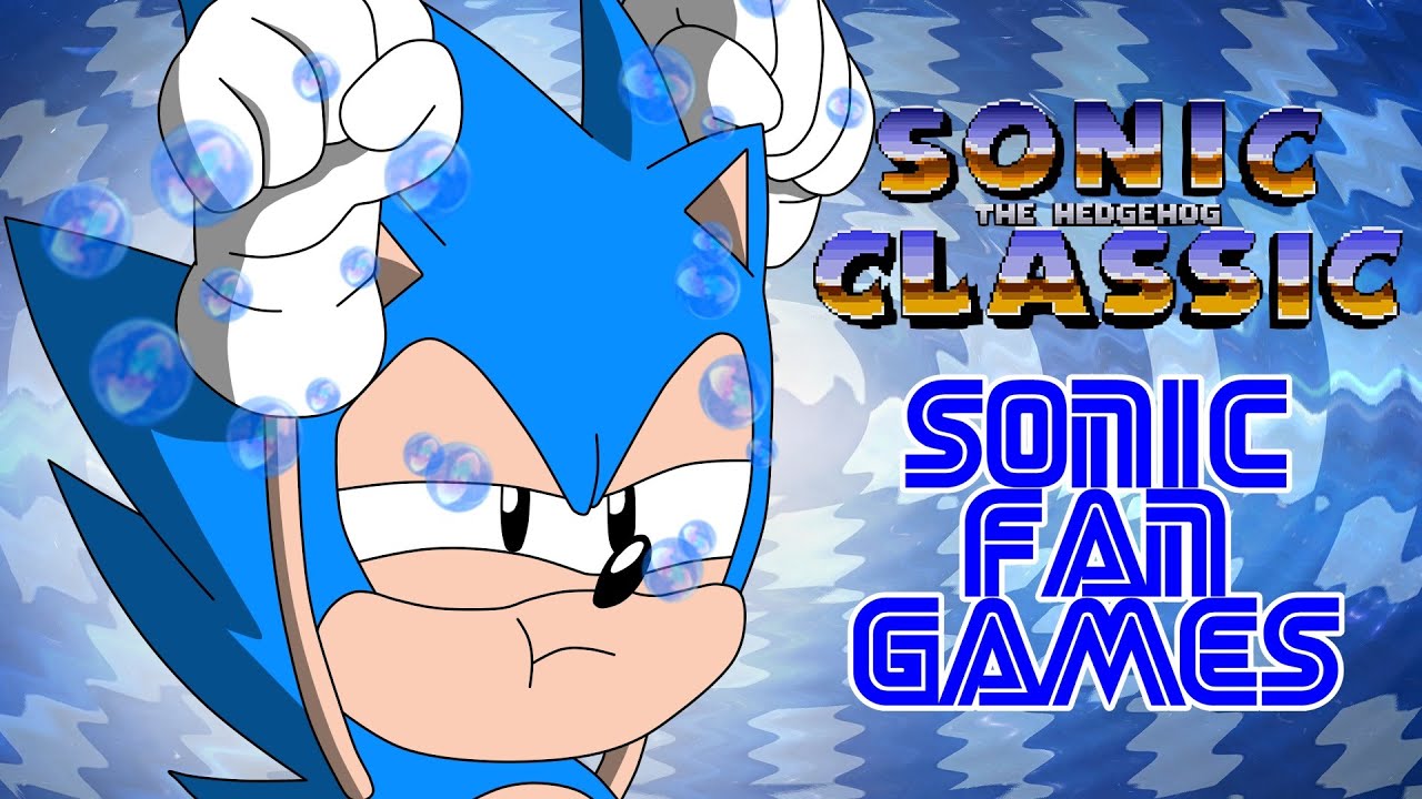 Sonic Classic - MUITAS REFERÊNCIAS E MUITA ÁGUA | Sonic Fan Games #79