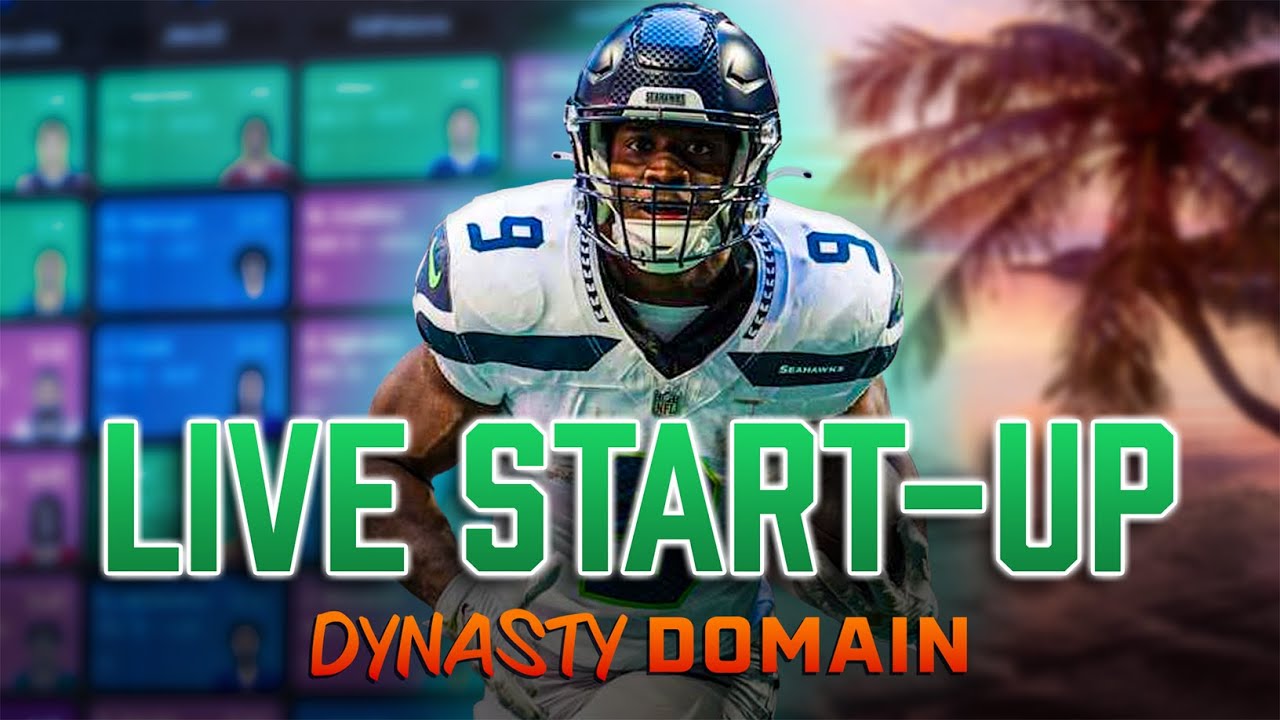 LIVE Dynasty Start-Up Draft w/ Rookies (Tropical Edition)