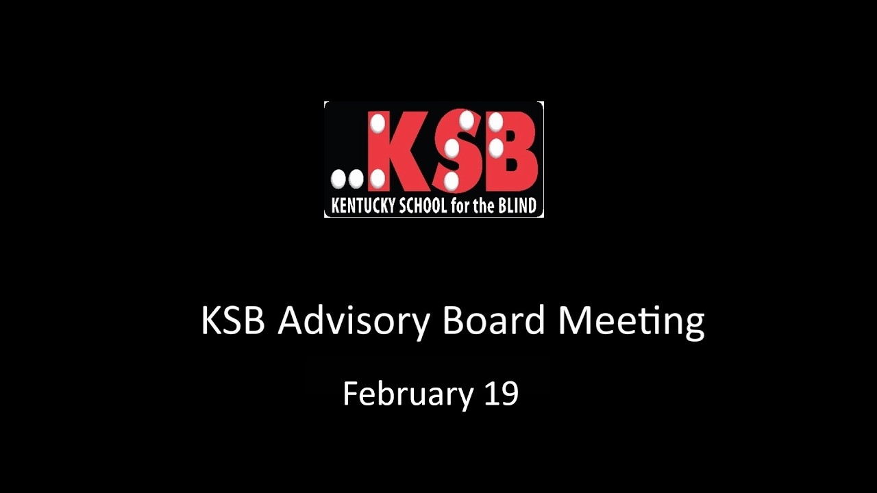 Advisory Board February 19, 2026